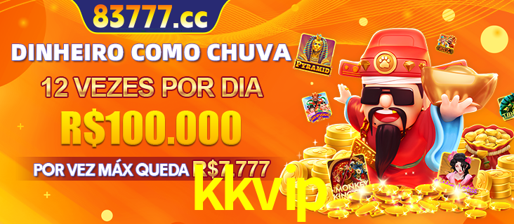 Banner do programa de recompensas Recomende para amigos do kkvip, detalhando os bônus por convidar amigos, com prêmios que chegam a R$288.888.