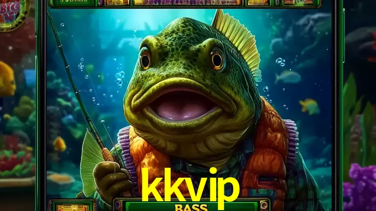 Personagem de peixe pescador do popular jogo de slot com tema de pescaria, uma das emocionantes opções de caça-níqueis para jogar e ganhar no cassino kkvip.